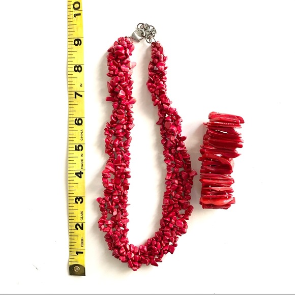 Coral Turquoise Southwestern Style Jewelry 12 pieces Vintage and Contemporary - Picture 6 of 15